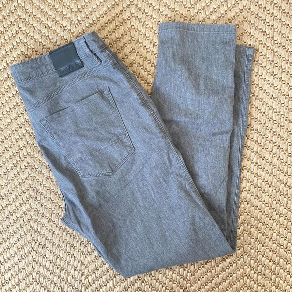 DU/ER - Slim Denim Jeans - Grey - 34x30